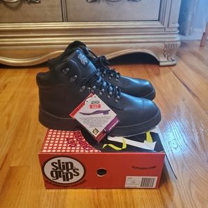 Slip Grips Waterproof Lehigh Safety Work Boots Men's Size 12W NWT